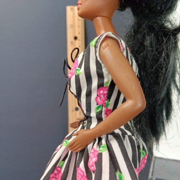 Vintage Mattel Barbie Black African American 1987 Twist And Turn Waist 1966 - Picture 8 of 16